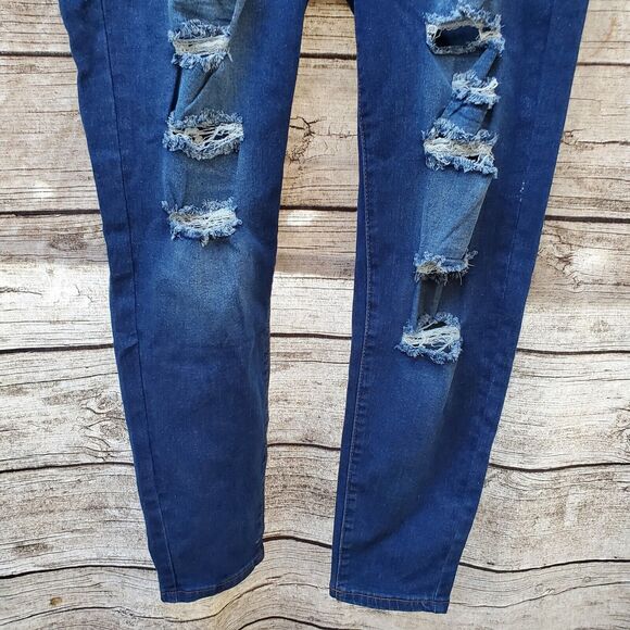 Between Us Distressed Skinny Ankle Hi Rise Jeans Size 20 NWT - Picture 3 of 14